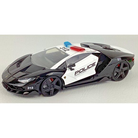 Jada Toys Other - Lamborghini Centenario Police Cruiser DieCast Vehicle Hyper-Spec 1:24 Metals Car